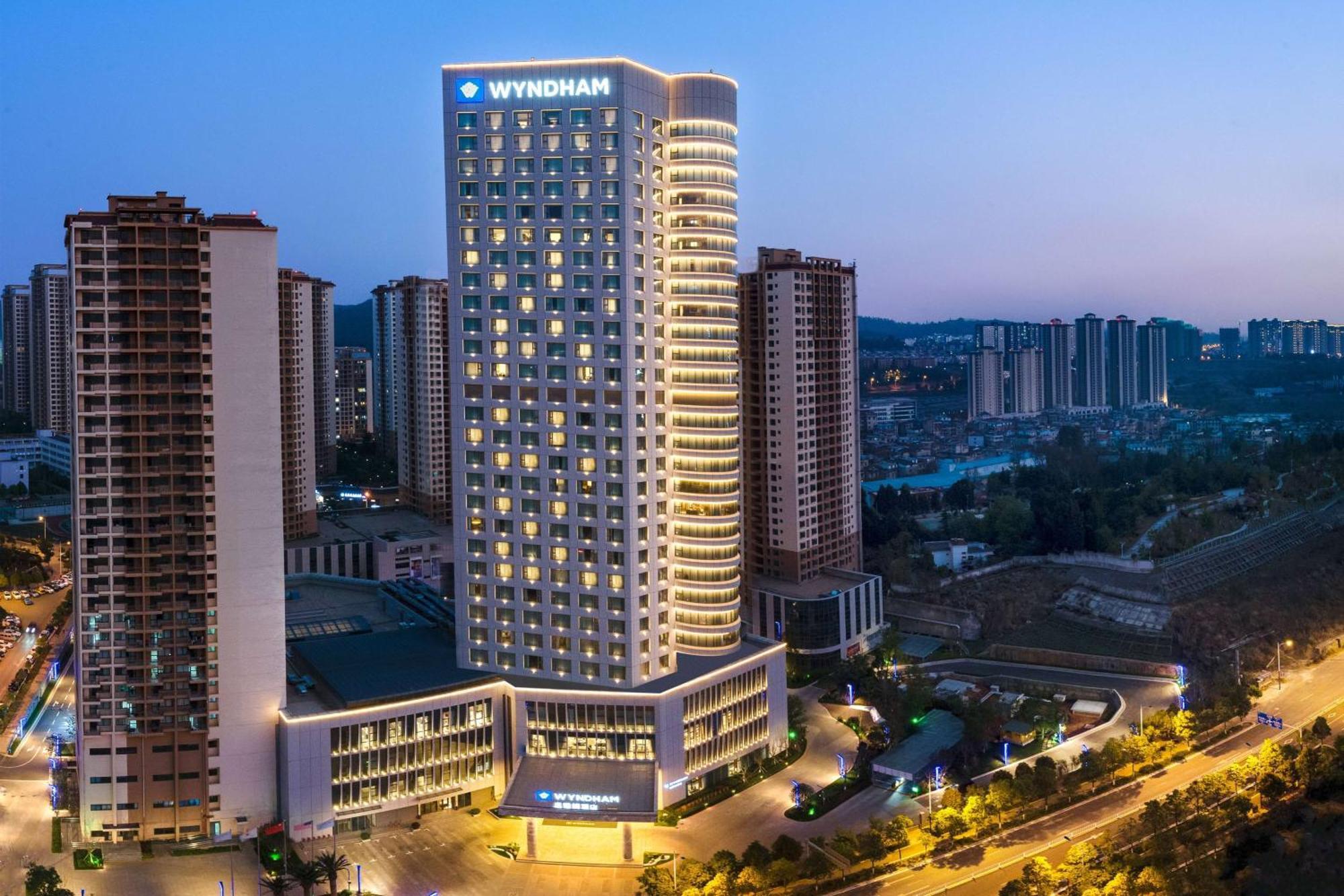 Kunming Huiyue Wyndham Hotel Zewnętrze zdjęcie